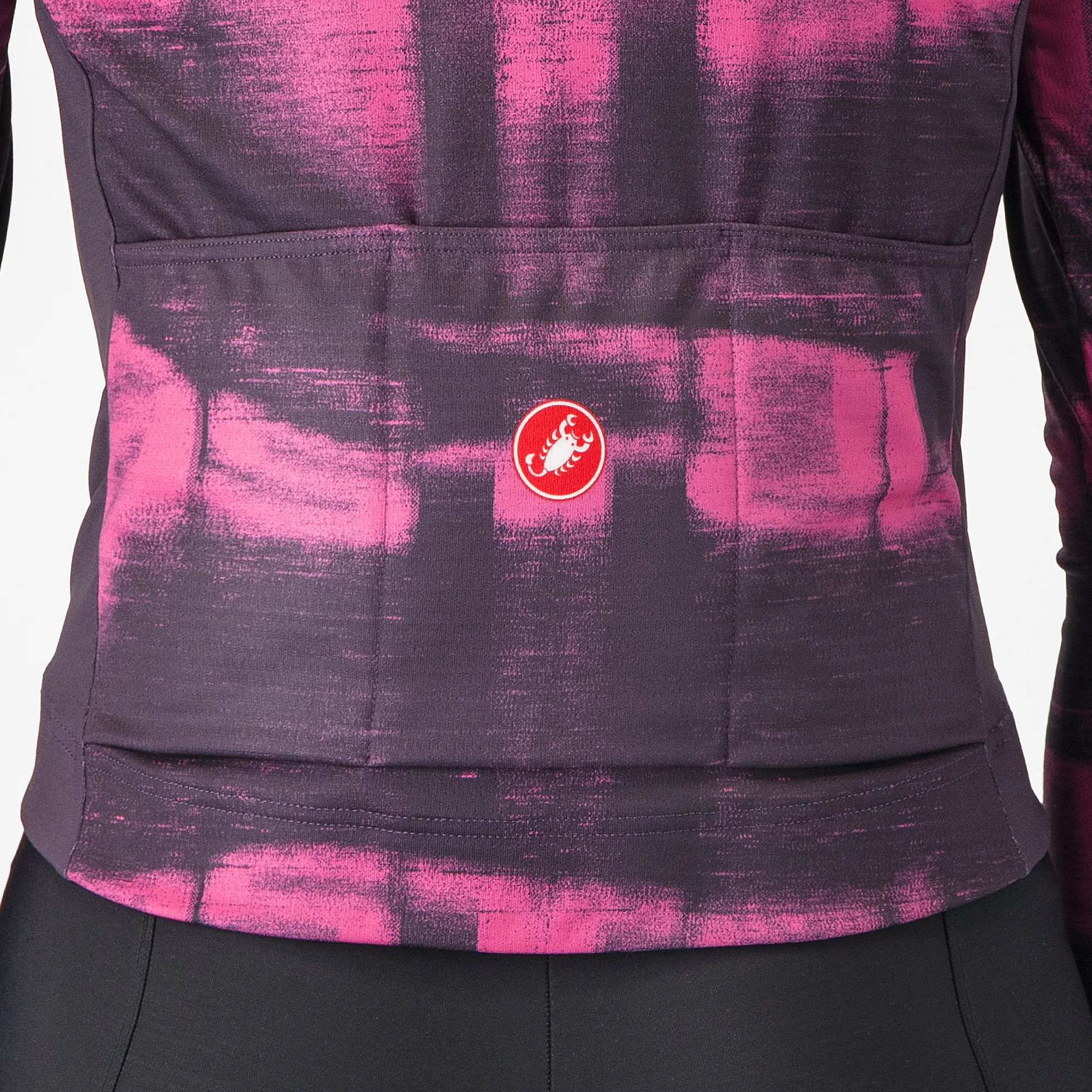Maglia maniche lunghe donna Castelli Blur Thermal - Viola