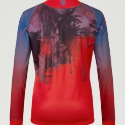 Maglia maniche lunghe donna Endura Tropical Tee LTD - Rosso