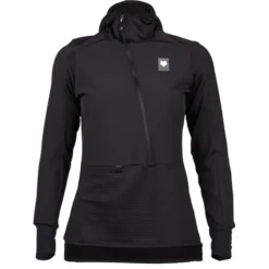 Maglia maniche lunghe donna Fox Cappuccio Defend - Nero