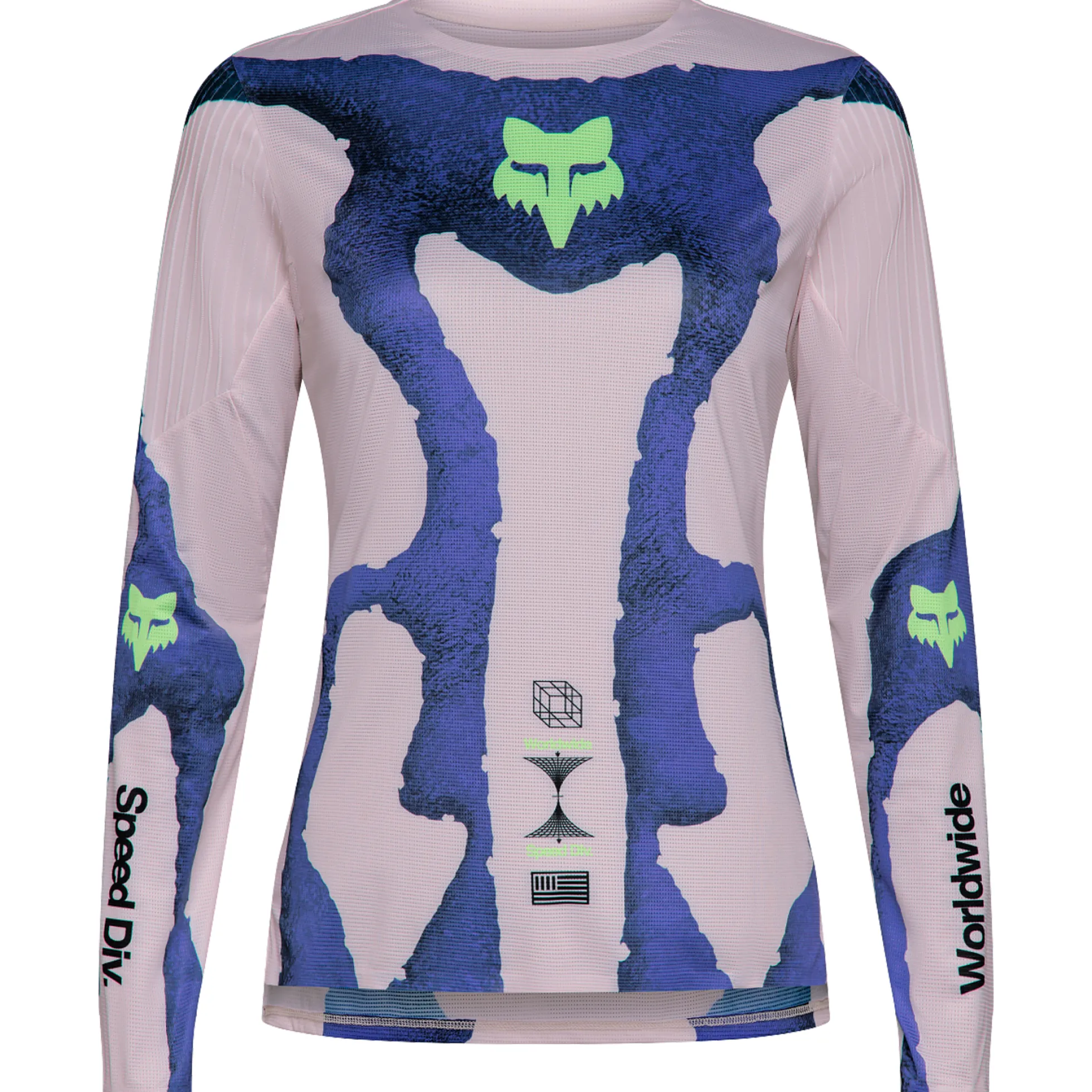 Maglia maniche lunghe donna Fox Flexair Awareness - Multicolore