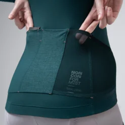 Maglia maniche lunghe donna Gobik Pacer Solid 2.0 Sunken - Verde