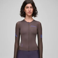Maglia maniche lunghe donna Maap Emerge - Marrone