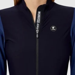 Maglia maniche lunghe donna Pissei Monviso - Blu