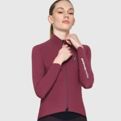 Maglia maniche lunghe donna Pissei Primapelle - Viola