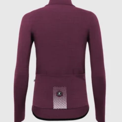 Maglia maniche lunghe donna Pissei Primapelle - Bordeaux melange
