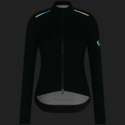 Maglia maniche lunghe donna Rapha Pro Team Shadow - Nero
