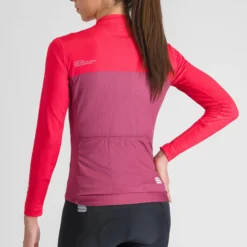 Maglia maniche lunghe donna Sportful Pista - Rosa
