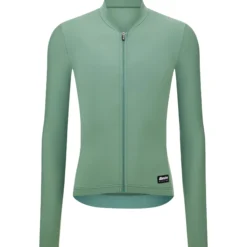 Maglia maniche lunghe Santini Ready To Ride - Verde
