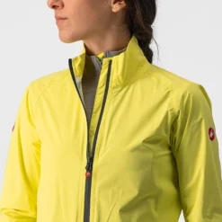 Mantellina donna Castelli Emergency 2 Rain - Giallo