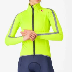 Mantellina donna Castelli Ultra Rain Cape - Giallo
