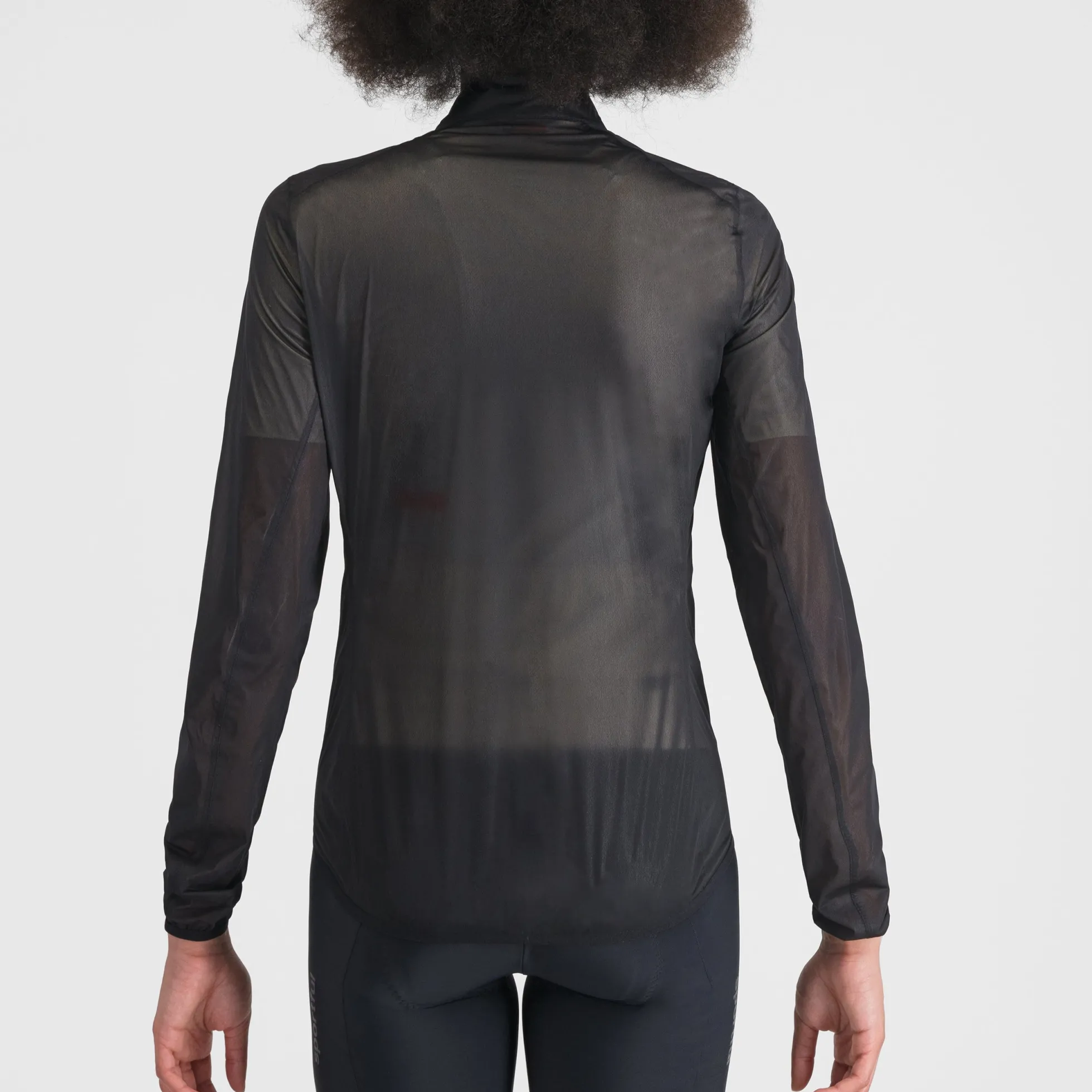 Mantellina donna Sportful Aqua Light - Nero