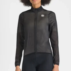 Mantellina donna Sportful Aqua Light - Nero