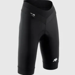 Pantaloncini donna Assos UMA GT Half S11 Long - Nero