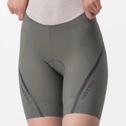 Pantaloncini donna Castelli Velocissima 3 - Grigio chiaro
