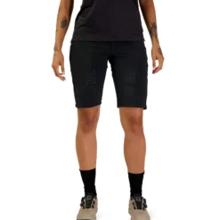 Pantaloncini Fox mtb donna Flexair - Nero nero