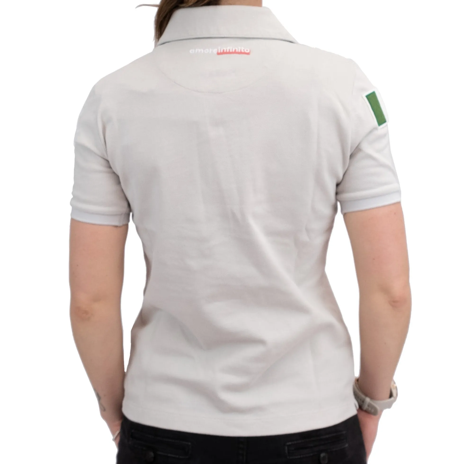 Polo donna Giro d'Italia Eroi - Grigio