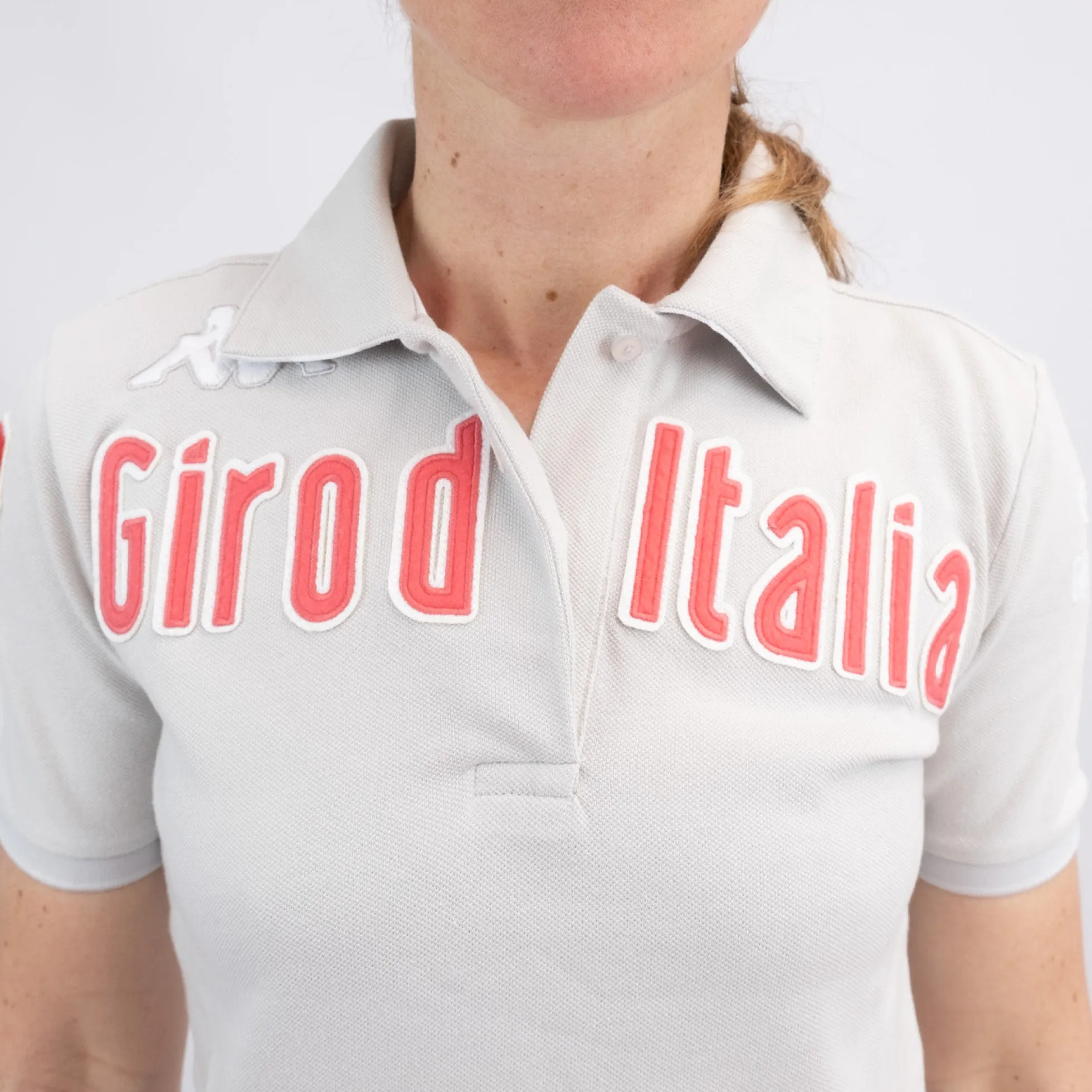 Polo donna Giro d'Italia Eroi - Grigio