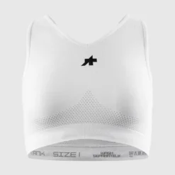 Reggiseno Assos Cropped Tank P1 - Bianco