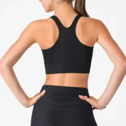 Reggiseno Castelli Comfort Travel Crop Top - Nero