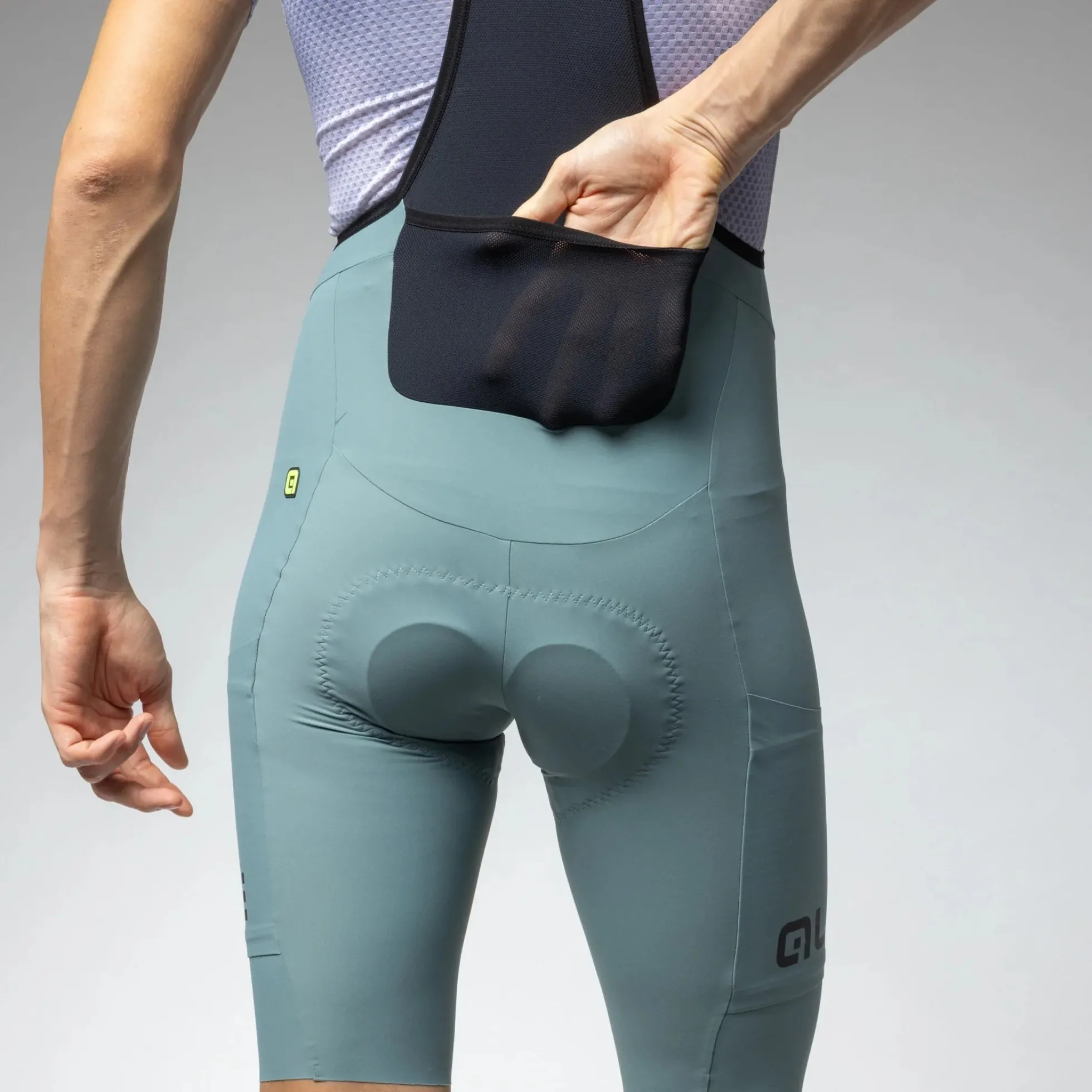 Salopette Ale Off Road Gravel Pro - Verde chiaro