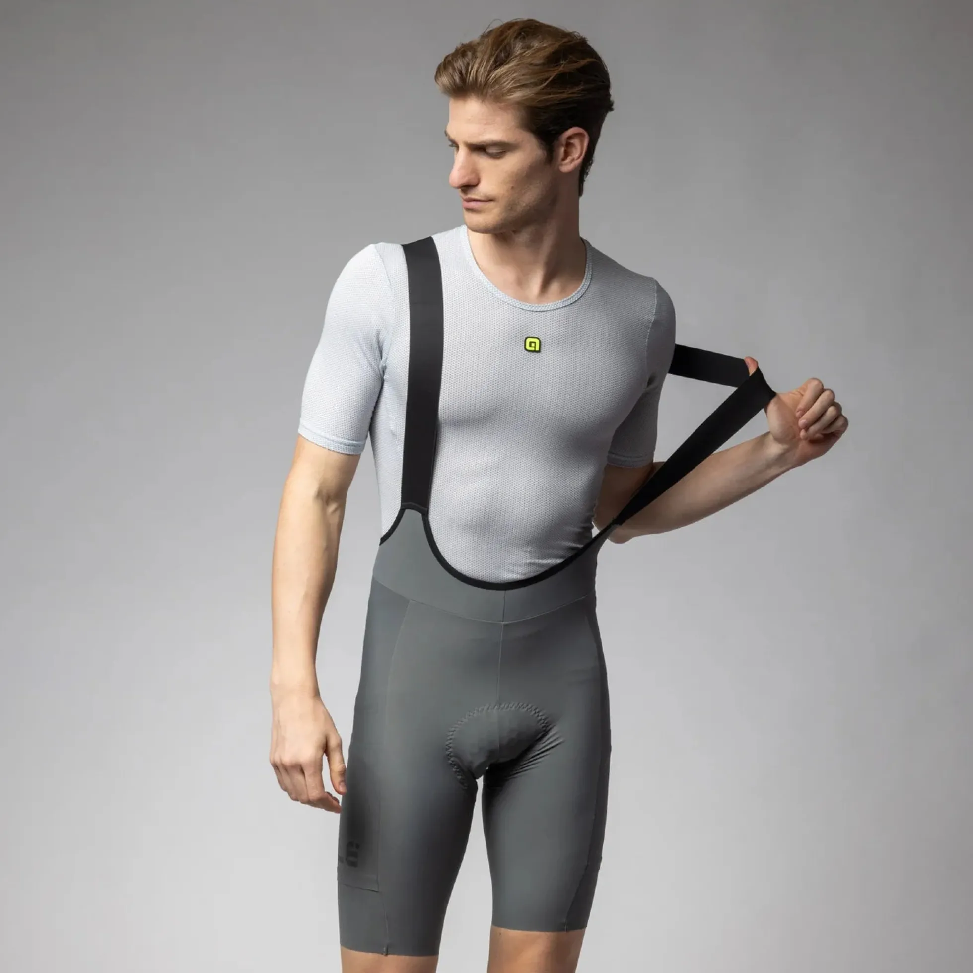 Salopette Ale Off Road Gravel Pro - Grigio