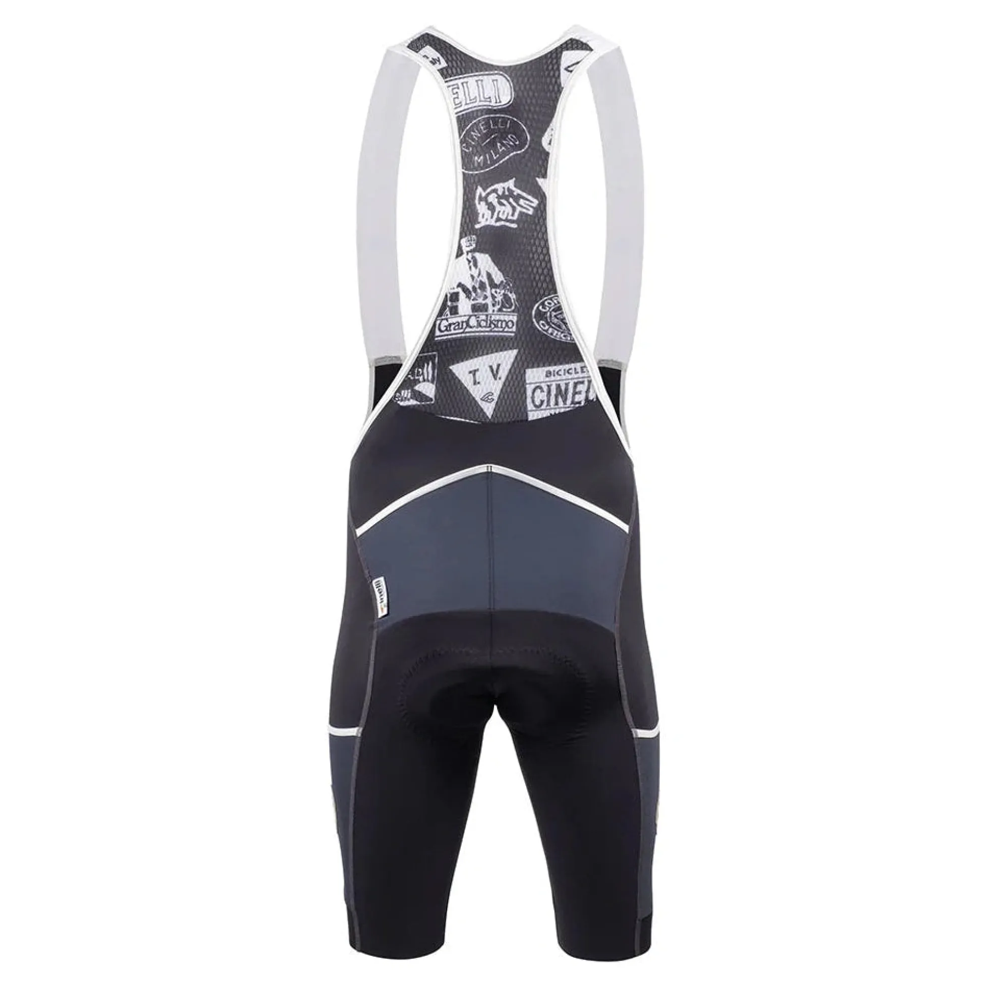Salopette Cinelli Supercorsa Cargo - Nero