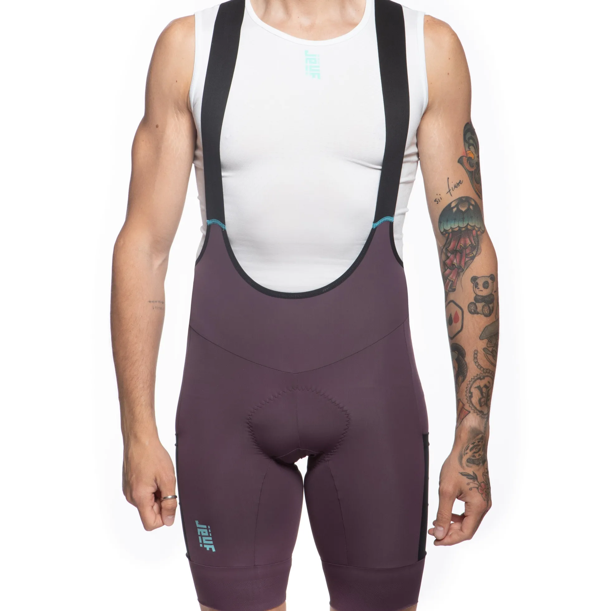 Salopette Jëuf Pro Gravel Cargo - Bordeaux
