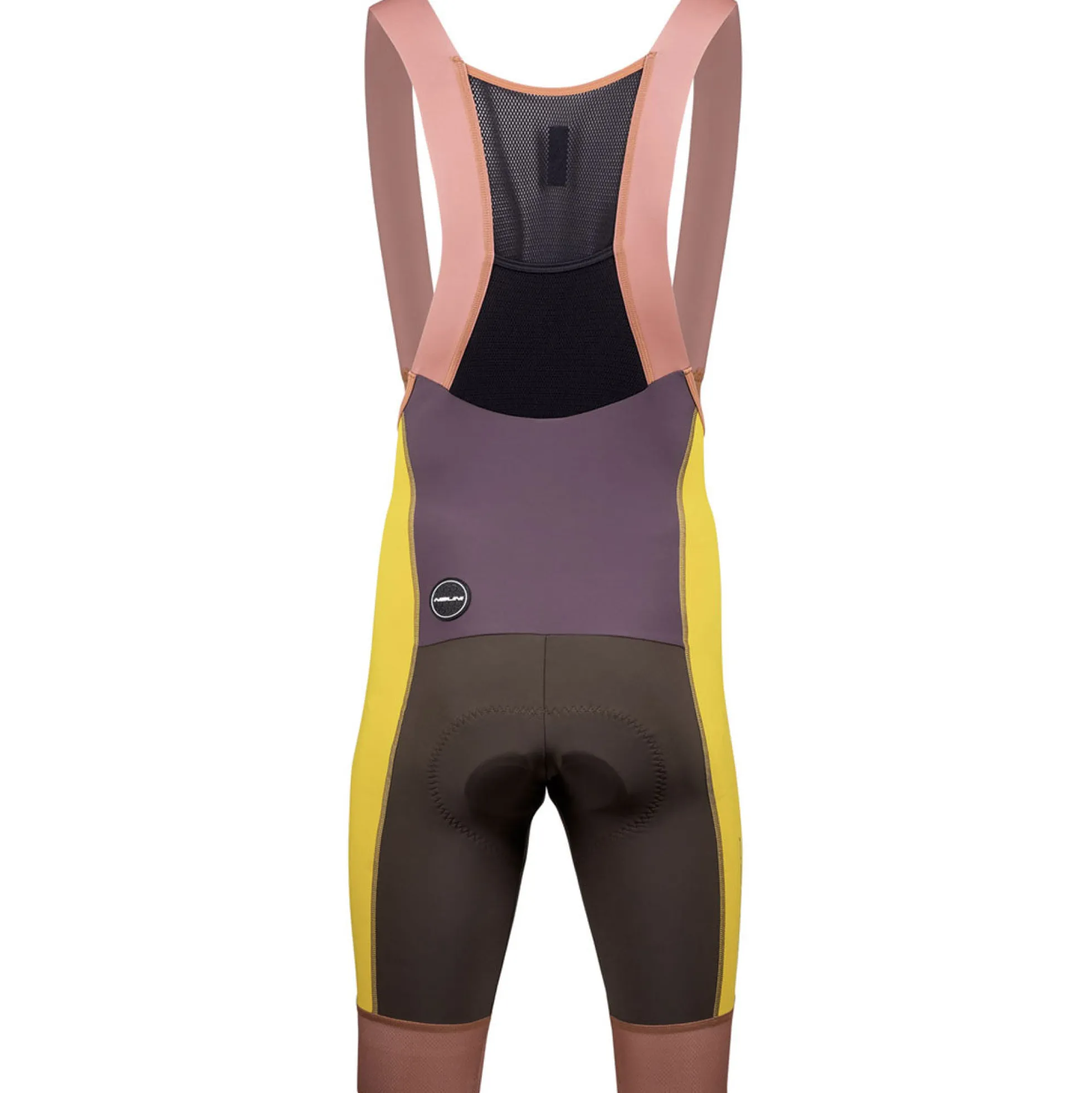 Salopette Nalini Patchwork - Marrone