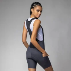 Salopette donna Ale Off Road Gravel Pro - Grigio
