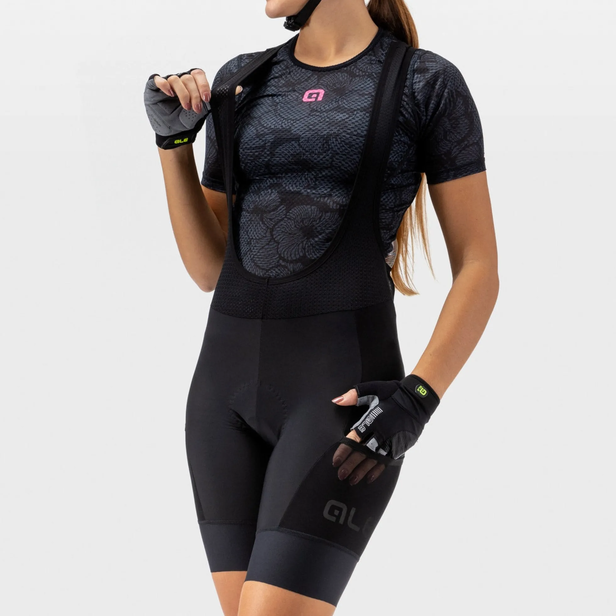 Salopette donna Ale Off Road Stones Cargo - Nero