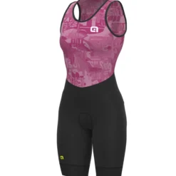 Salopette donna Ale R-EV1 Velocity Integrato - Nero viola