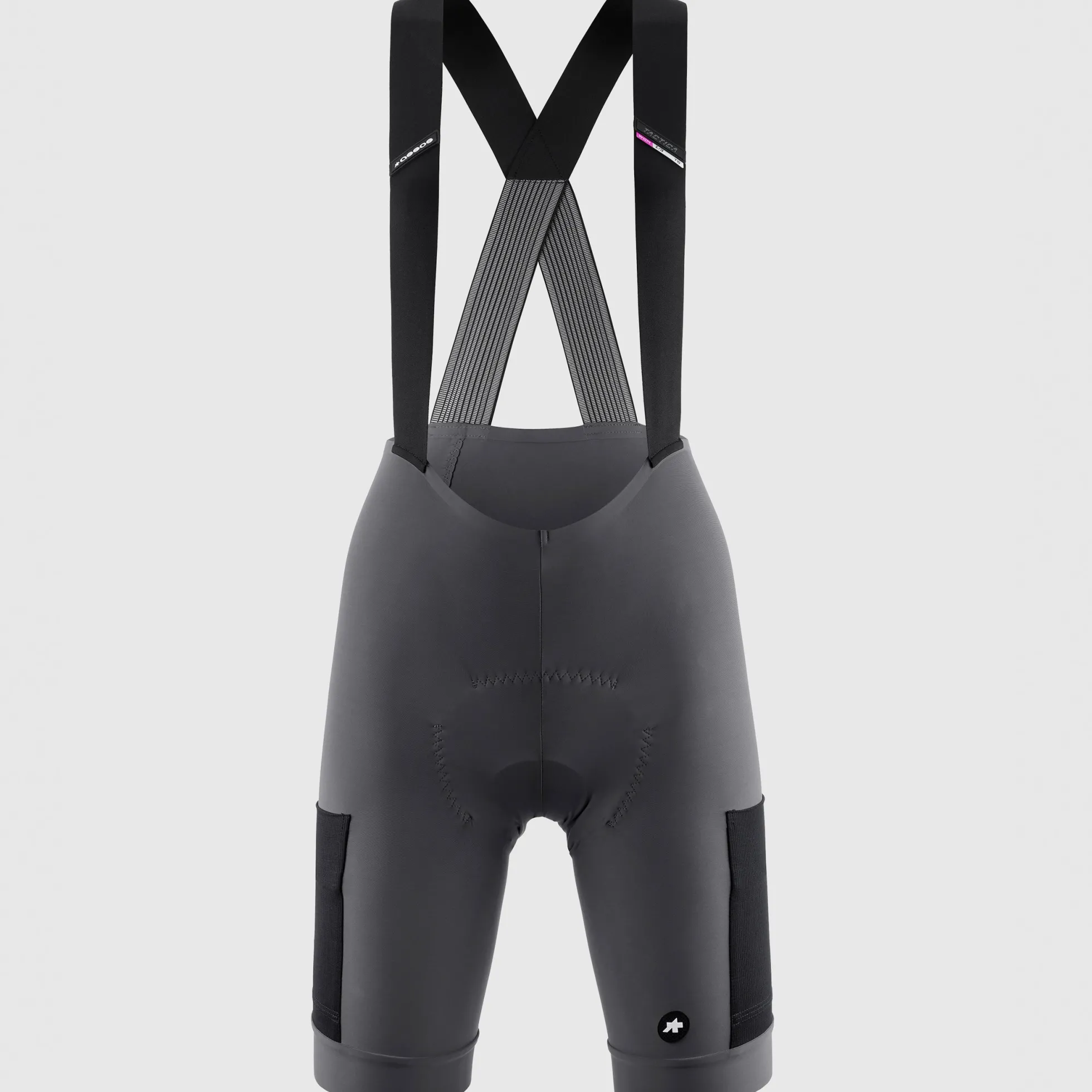 Salopette donna Assos Tactica Kieskäfer Gravel T5 - Grigio