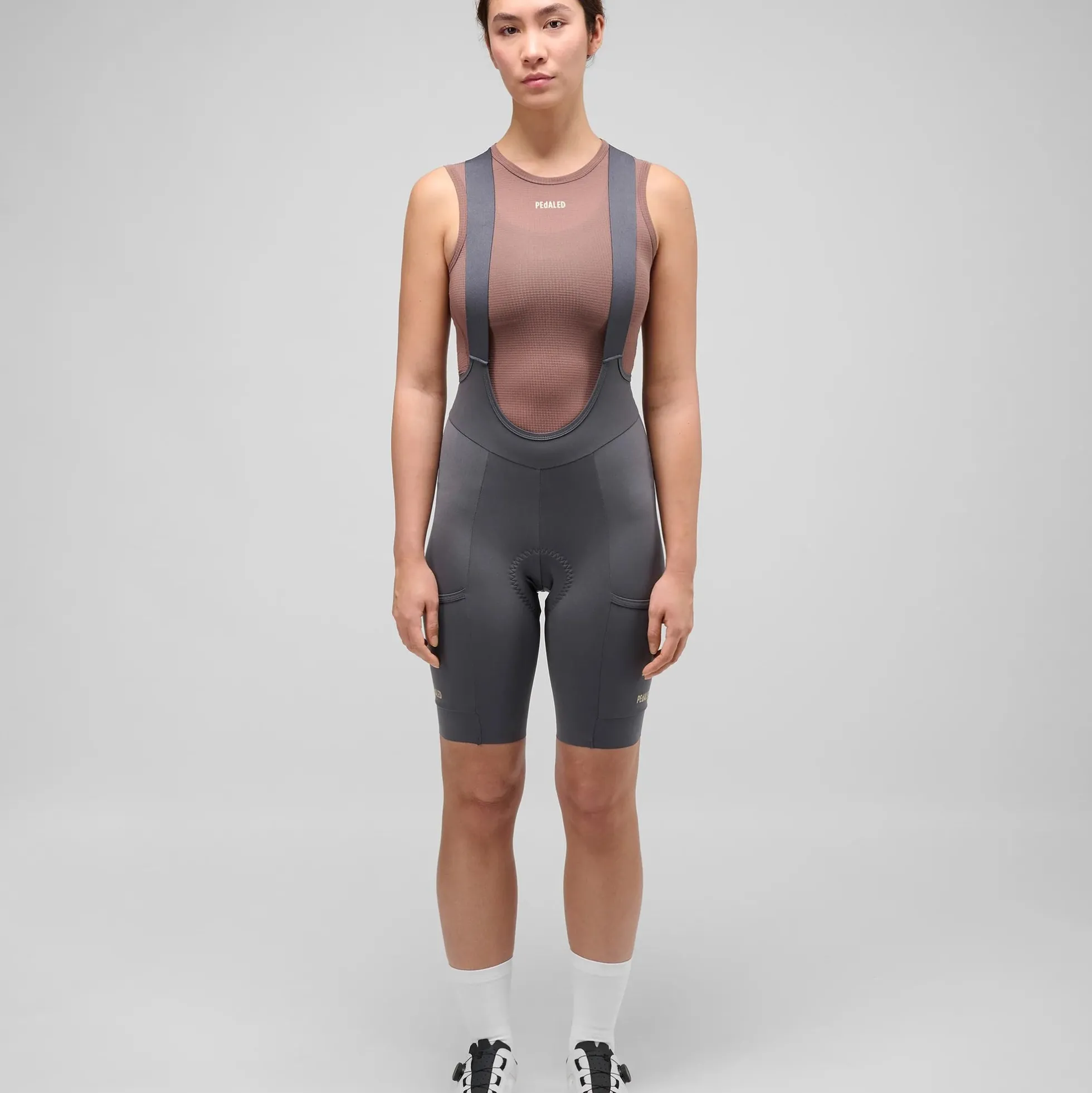 Salopette donna Pedaled Odyssey Training - Grigio