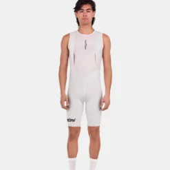 Salopette Santini Unico Edge - Bianco