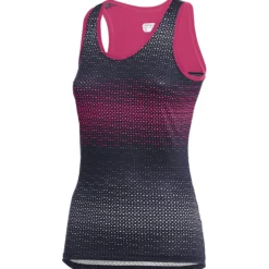 Top donna Dotout Rainbow - Blu fucsia