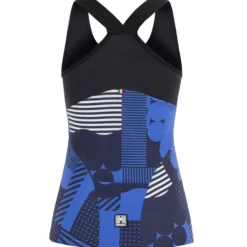 Top donna Santini Scia Optic - Blu