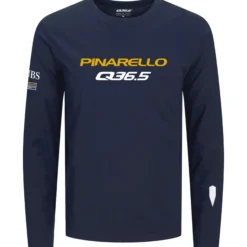 T-Shirt maniche lunghe Pinarello-Q36.5 Pro Cycling Team 2026 - Blu