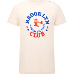 T-Shirt Santini x Brooklyn - Bianco