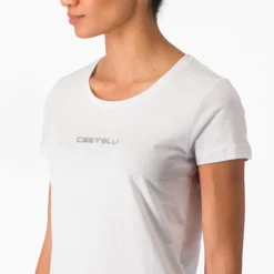 T-Shirt donna Castelli Classico - Bianco