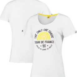 T-Shirt donna Tour de France Shade - Bianco